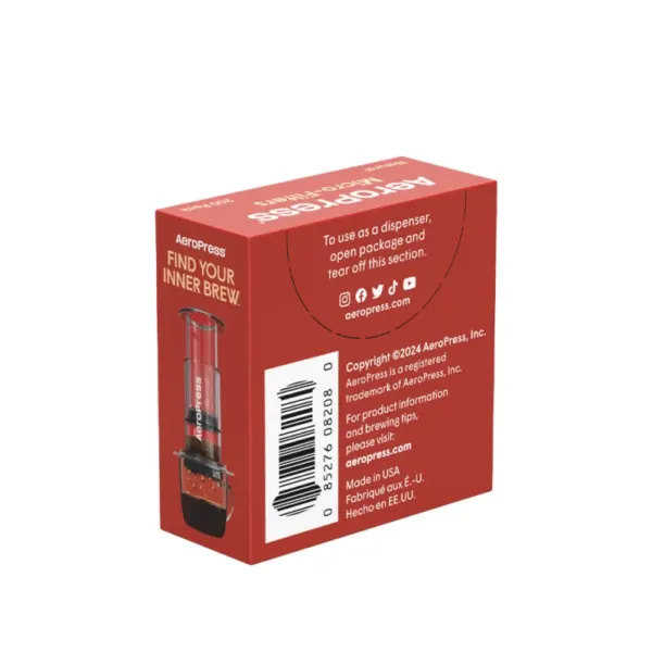 AeroPress · Filtros de papel naturales (200 uds)
