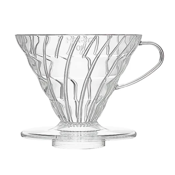 Hario V60 · Dripper de plástico 02 transparente